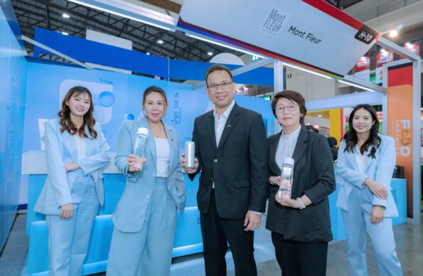 มองต์เฟลอ เปิดตัว 2 ผลิตภัณฑ์น้ำแร่รักษ์โลกในบรรจุภัณฑ์ใหม่ ตอกย้ำผู้นำน้ำแร่ธรรมชาติพรีเมียมในไทย ในงาน “Makro HoReCa 2025”