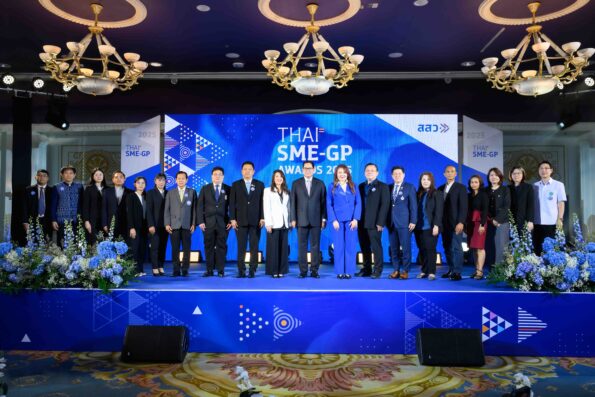 สสว. มอบรางวัล “THAI SME-GP AWARDS 2025” เชิดชู 44 หน่วยงานรัฐ-เอกชน ทั่วประเทศ ร่วมสร้างมูลค่าทางเศรษฐกิจกว่าเจ็ดแสนล้านบาท