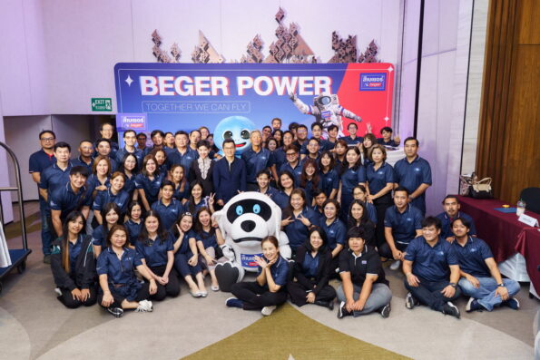 เบเยอร์ปฏิวัติวงการสี พัฒนา Beger AI สร้างพลังแห่งอุตสาหกรรมผ่านงาน “Beger Power: Together We Can Fly” ใช้นวัตกรรมหนุนคู่ค้าร้านค้า SME เติบโตไปด้วยกันด้วยระบบดิจิทัลโซลูชั่น