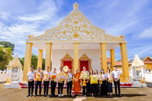 กรุงศรี ออโต้ ร่วมกับ สมาคมผู้ประกอบการรถยนต์ใช้แล้ว สืบสานงานทอดกฐินประจำปี 2568 ถวายปัจจัยกว่า 2.3 ล้านบาท เพื่อสร้างกุฎิสงฆ์แห่งใหม่