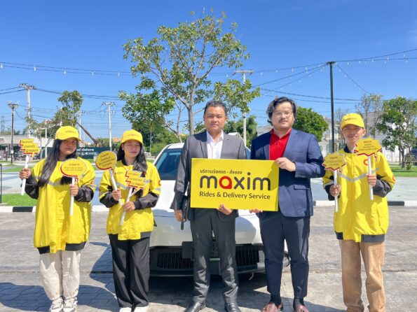 Maxim จับมือ Touch Car Rent นำร่อง “บริการเช่าแท็กซี่ไฟฟ้า” ครั้งแรกที่โคราช มอบทางเลือกใหม่ที่ยั่งยืนให้คนขับ