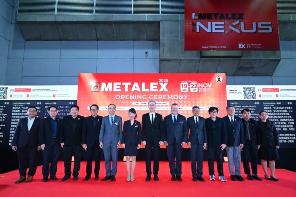 “METALEX 2025” เปิดฉากยิ่งใหญ่ ระดม 3,000 แบรนด์ระดับโลก สุดยอดเทคโนโลยีโลหการ ตอกย้ำไทยคือซูเปอร์ฮับอุตสาหกรรม 4.0 แห่งอาเซียน