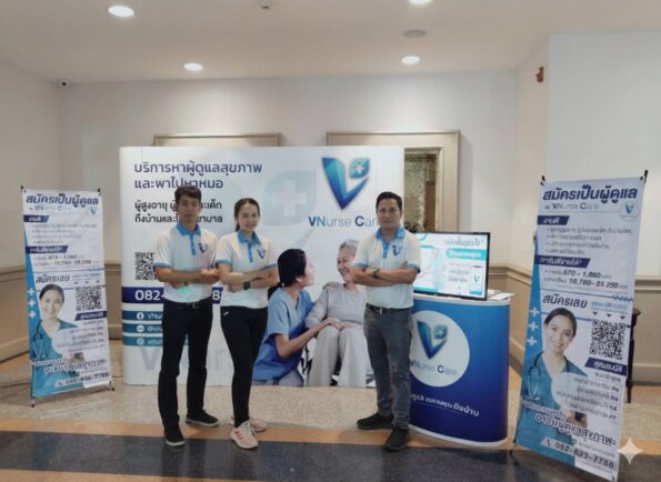 VNurse Care เปิดตัวเนทีฟแอปพลิเคชันรายแรกของไทย ที่ให้บริการดูแลผู้สูงอายุถึงบ้าน และโรงพยาบาล ด้วยระบบคัดกรองผู้ดูแลมืออาชีพ และบริการครบวงจร เพื่อครอบครัวไทยที่ต้องการความใส่ใจเหมือนคนในบ้าน