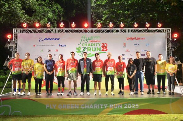 เวียตเจ็ทไทยแลนด์ – โบอิ้ง คิกออฟแคมเปญ “Fly Green Charity Run 2025” ปีที่ 3 ปลุกเทรนด์สุขภาพดีวิถีรักษ์โลก พร้อมตอกย้ำพันธกิจ NET ZERO 2050