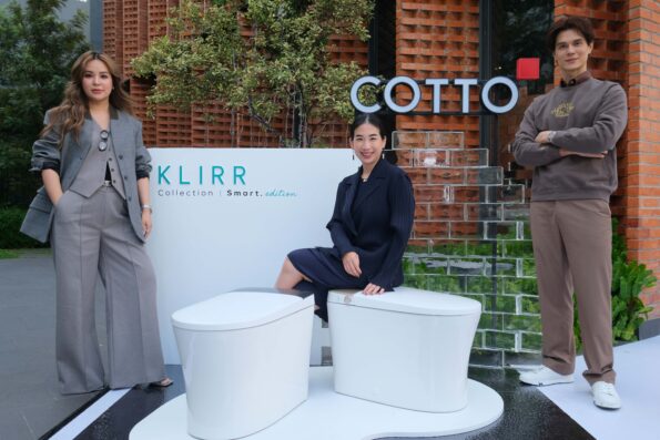 COTTO เปิดตัวสุขภัณฑ์ KLIRR COLLECTION SMART EDITION 5 รุ่น พร้อมชวนตัวแทนคนรุ่นใหม่เปิดมุมมอง “เคลียร์ชัดทุกความเป็นตัวเองที่ดีกว่า”