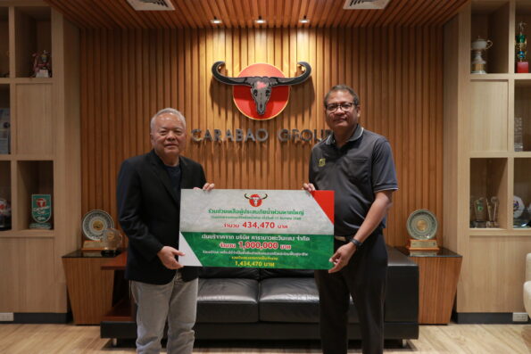วงคาราบาว และคาราบาวกรุ๊ป ร่วมกับมูลนิธิคาราบาว ร่วมบริจาคเงิน-สิ่งของจำเป็น ฟื้นฟูชุมชนในหาดใหญ่หลังน้ำท่วม