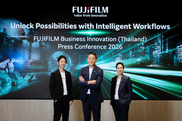 ฟูจิฟิล์ม บิสซิเนส อินโนเวชั่น (ประเทศไทย) ประกาศยุทธศาสตร์ ปี 2026 ก้าวสู่บทบาทผู้นำด้าน One-Stop DX for the Future of Work and Intelligent Workflows อย่างเต็มรูปแบบ เพื่อขับเคลื่อนองค์กรธุรกิจไทยและยกระดับการทำงานด้วยเทคโนโลยี AI