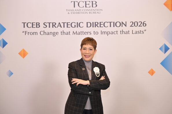 ทีเส็บเปิดทิศทางขับเคลื่อนไมซ์ไทย ปี 2569 จาก Brand Insights ยกระดับจุดแข็งประเทศไทย เจาะลึกภาคอุตสาหกรรม มาตรฐานความยั่งยืน มุ่ง Data & นวัตกรรม ร่วมมือพันธมิตร