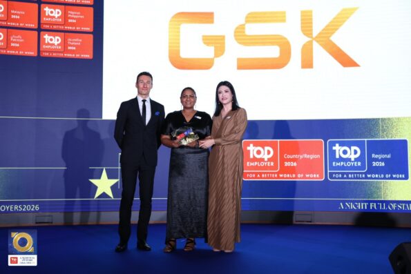 GSK คว้า 2 รางวัล ‘Top Employer 2026’ ทั้งระดับประเทศและเอเชียแปซิฟิก ตอกย้ำความเป็นเลิศด้านการบริหารทรัพยากรบุคคล