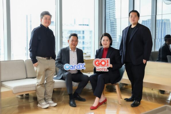 CardX ร่วมกับ GO Hotel ชวนเที่ยวไทย มอบสิทธิพิเศษสำหรับ ผู้ถือบัตรเครดิต CardX และ SCB WEALTH by CardX เมื่อจองห้องพักตรงผ่าน GO Hotel website (www.letzzzgo.co) รับคะแนนสะสมทุกการใช้จ่าย 1 บาท เท่ากับ 1 Point