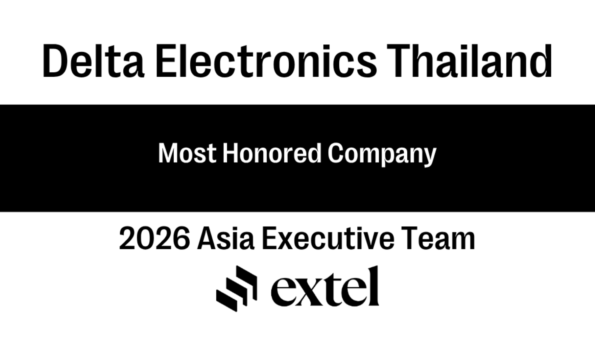 เดลต้า ประเทศไทย ติดอันดับ ความเป็นเลิศด้านนักลงทุนสัมพันธ์ จากผลสำรวจ 2026 Extel Asia Executive Team Survey