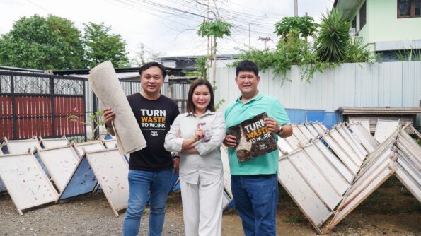 Mommy Booster จับมือ Papa Paper ปฏิวัติแพคเกจจิ้ง! ชูโมเดล Circular Economy เปลี่ยน “กากหัวปลี” เป็นกันกระแทกรักษ์โลก