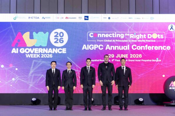 ดีอี–ETDA เปิดสัปดาห์ AIGW 2026 โชว์ความพร้อมไทย สู่ศูนย์กลาง AI Governance ภูมิภาค เดินหน้า ‘AIGPC–EIA Playbook–AI Red Teaming’ เชื่อมหลักการสากลสู่การใช้จริง