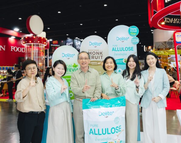 ‘ไทยรุ่งเรือง’ เขย่าตลาดน้ำตาลสุขภาพ ส่งนิวโปรดักส์ Delite+ Pure Allulose รับเทรนด์สุขภาพ–อาหารฟังก์ชันโตทั่วโลก นวัตกรรมน้ำตาลทางเลือกเฮลธ์ตี้ ที่มาพร้อมมาตรฐาน อย. หนึ่งเดียวในไทย เปิดตัวครั้งแรก THAIFEX 2026