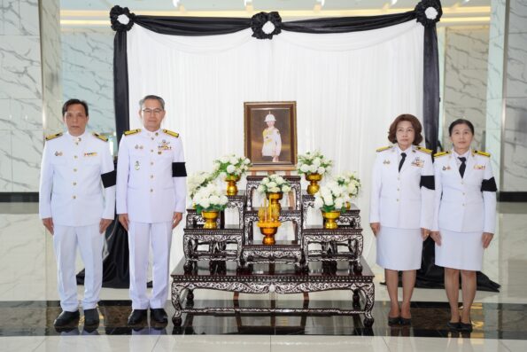 SME D Bank ร่วมพิธีบำเพ็ญกุศลสัตตมวาร 7 วัน จัดโดยกระทรวงการคลัง เพื่ออุทิศถวายเป็นพระกุศล แด่ สมเด็จพระเจ้าลูกเธอ เจ้าฟ้าพัชรกิติยาภาฯ
