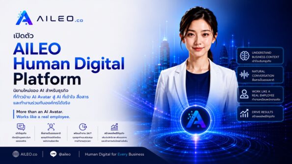 บริษัท ลีโอกัส จำกัด สร้างปรากฏการณ์พลิกโฉมองค์กร เปิดตัว AILEO “Human Digital™” นิยามใหม่ของ AI สำหรับธุรกิจ