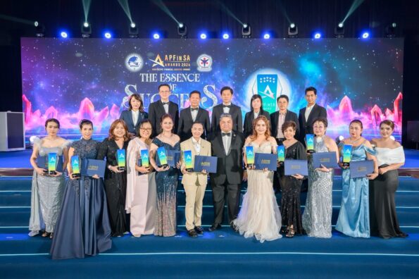 ที่ปรึกษาประกันชีวิต OCEAN LIFE ไทยสมุทรประกันชีวิต คว้ารางวัลคุณวุฒิ APFinSA Awards 2026 การันตีจริยธรรมและสะท้อนความเป็นมืออาชีพมาตรฐานสากล